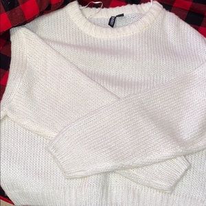 White H&M Sweatshirt